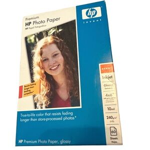 New in box Premium HP photo paper